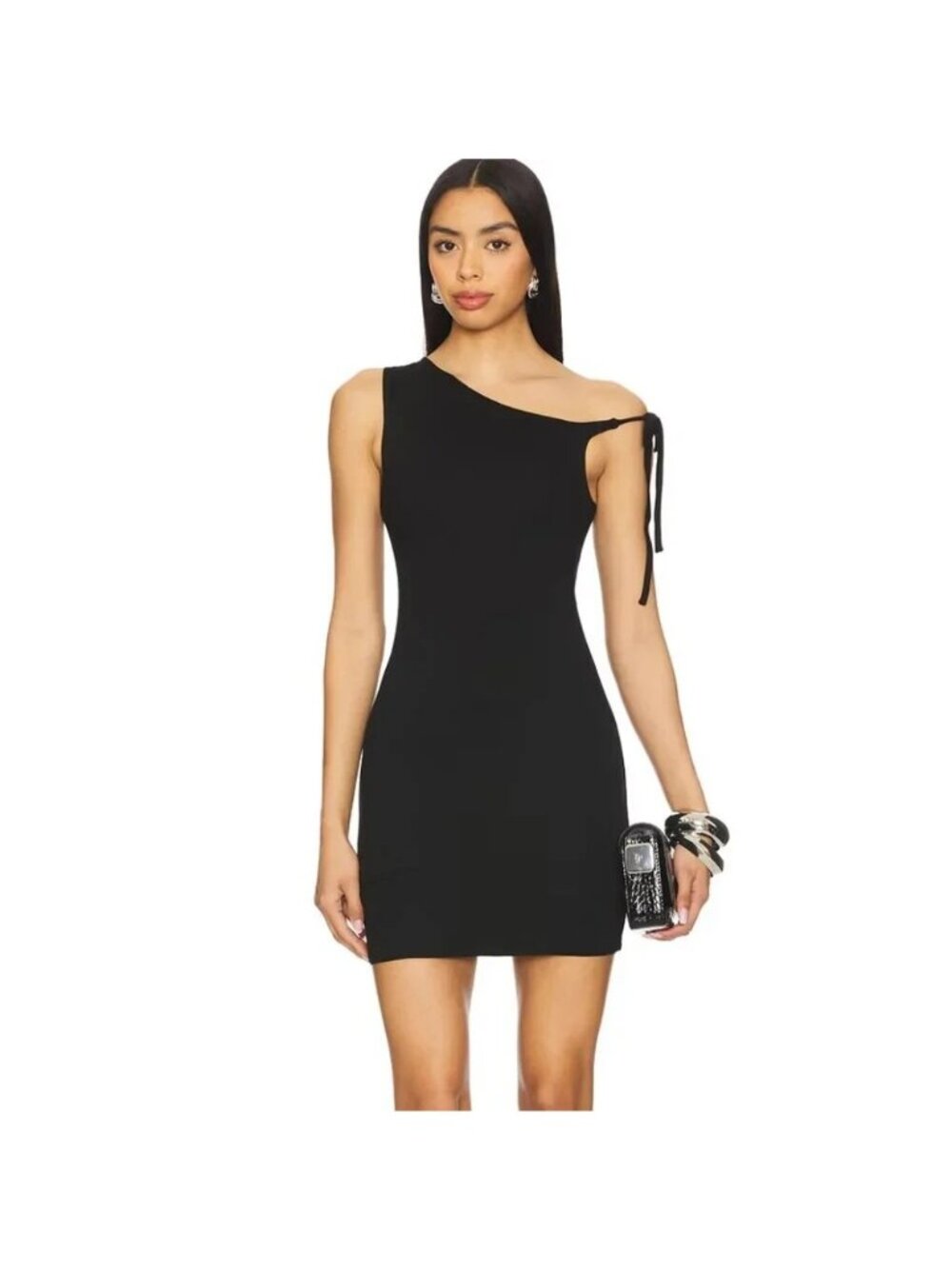 Superdown Zia Mini Dress in Black Small New With Tags Womens